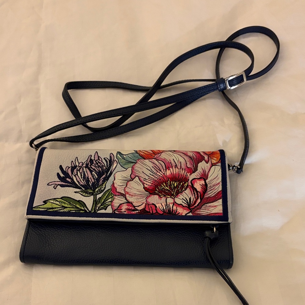 Brighton Floral Embroidered Women's Bag